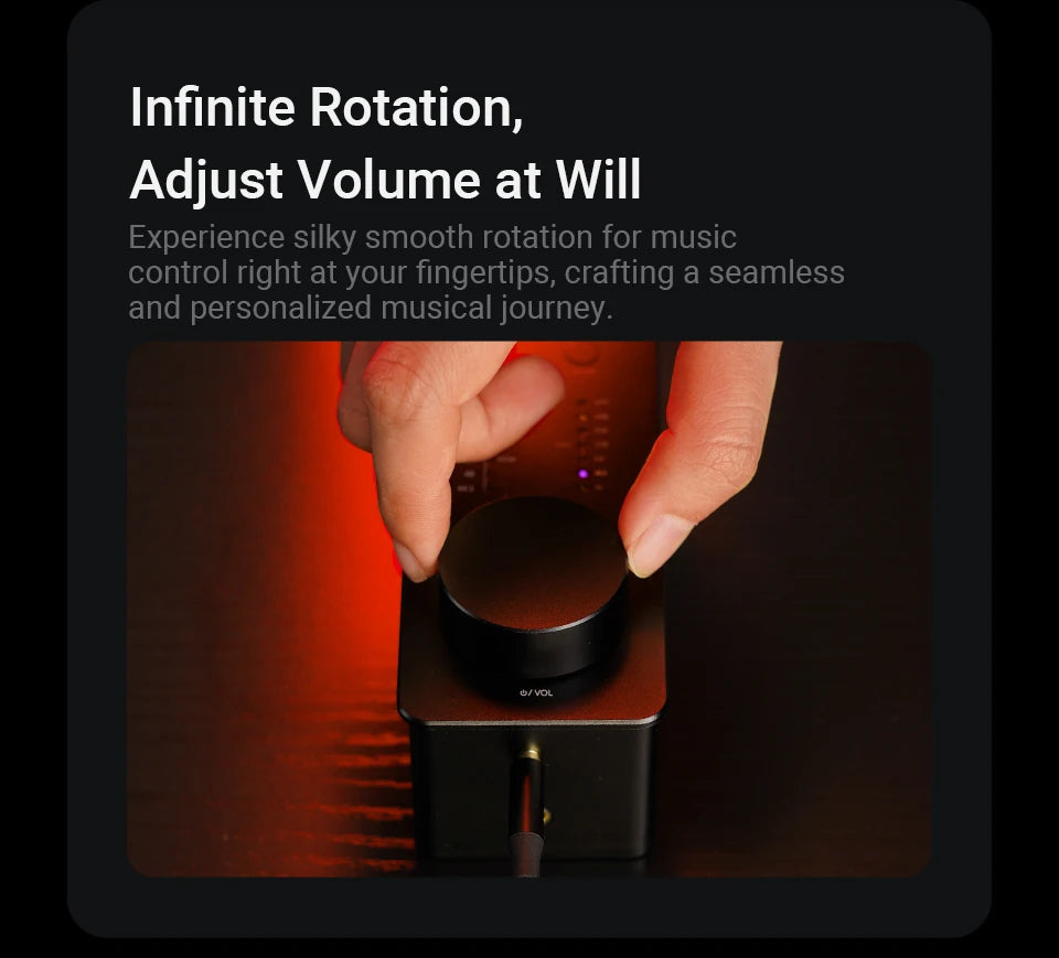 USB DAC Headphone Amplifier with Balanced Output