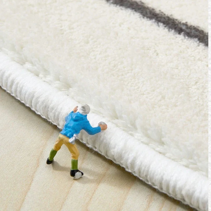 200 x 200 cm Thick Plush Carpet for Cozy Home