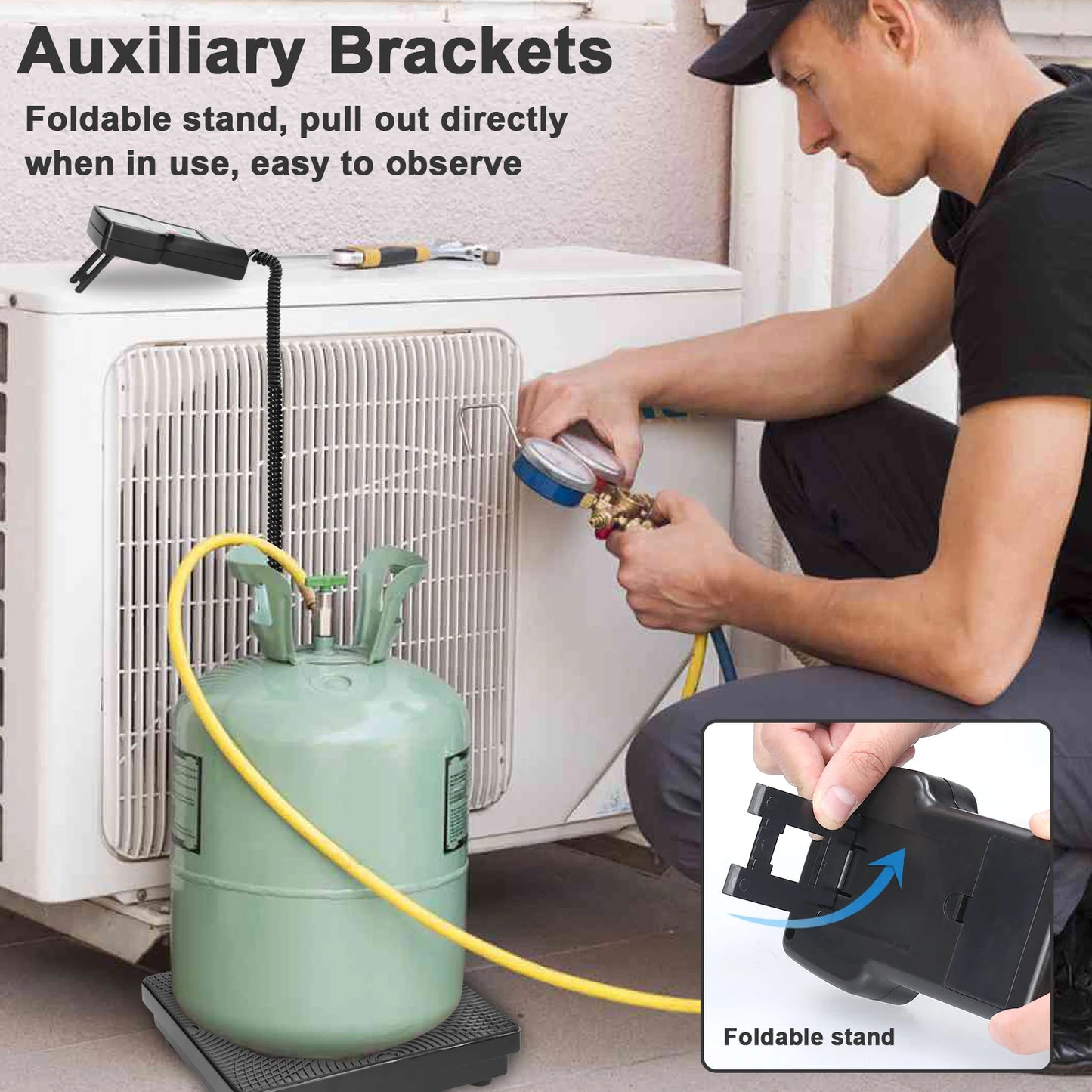 Digital Refrigeration Scale High-Precision for Refrigerants