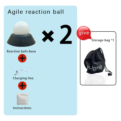 Smart Reaction Training Balls 2-Ball 2-Base Set