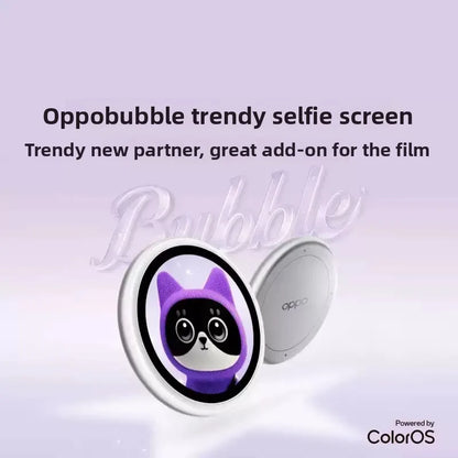 Portable Rear Selfie Screen Phone Display for Self-Portraits
