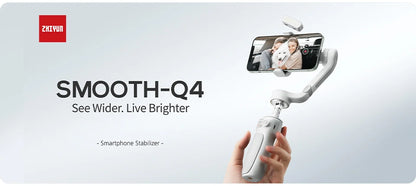 Handheld Smartphone Gimbal Stabilizer Vlogging Combo Kit