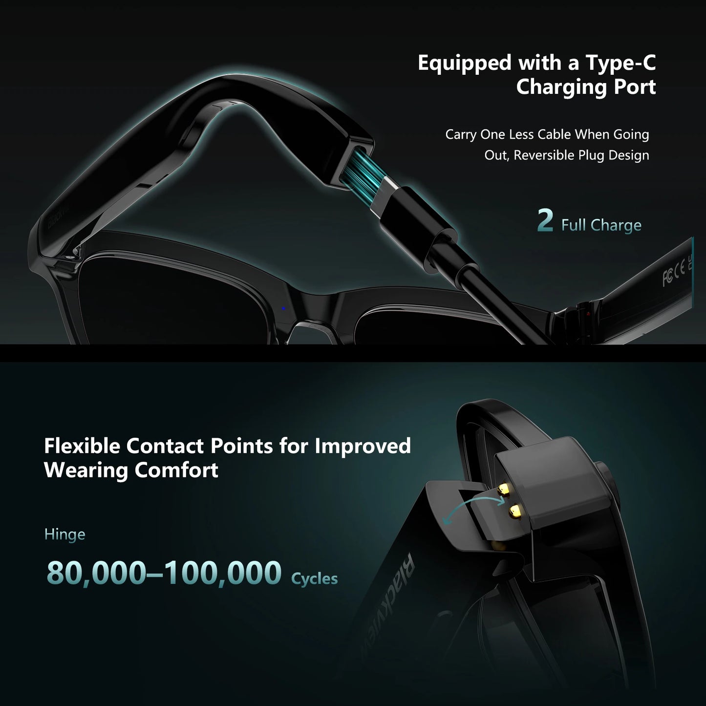 4K AI Smart Glasses with Translation and Photo Video Recording