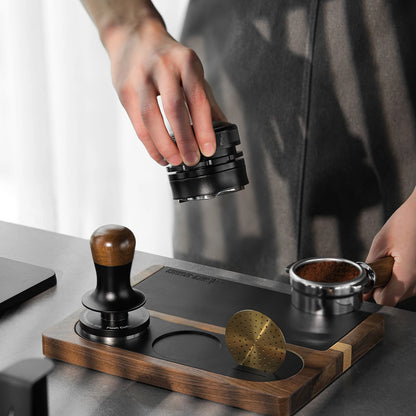 Wooden Espresso Tamper Mat for 51-58mm Portafilters