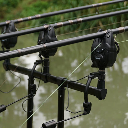 Waterproof Carp Fishing Alarm Set Wireless 1 Plus 4 Pieces