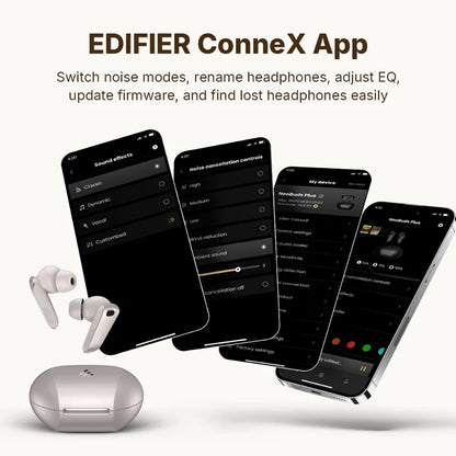 True Wireless Earbuds with Hybrid ANC and Hi-Res Sound