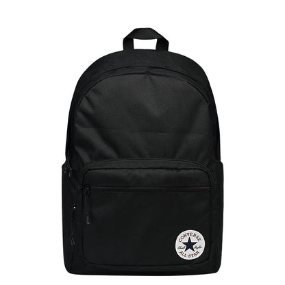 Black Sports Backpack Multiple Storage Compartments