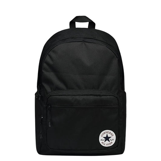 Black Sports Backpack Multiple Storage Compartments
