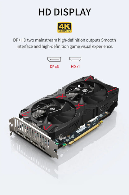 RX5500XT 8GB 128-Bit GDDR6 GPU for PC Gaming