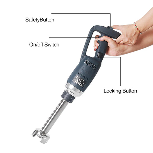 Commercial 400mm Handheld Blender with Variable Speed Control