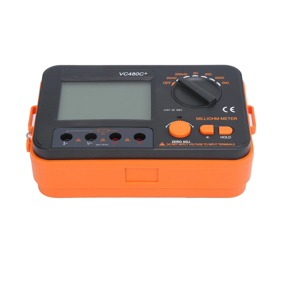 Handheld Low Resistance Tester VC480C 6-Gear
