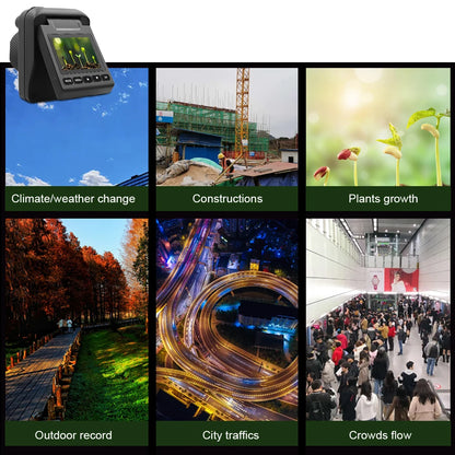 32MP 4K Outdoor Time-Lapse Camera with Rotating Screen