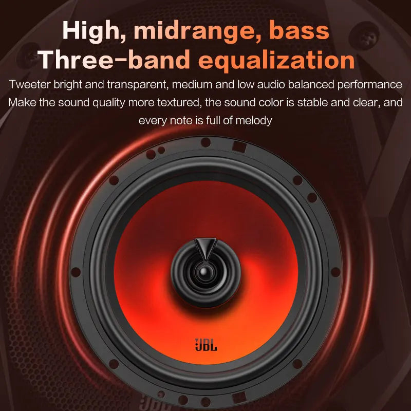 400W Full Range Stereo 6.5 Inch Car Audio Speakers
