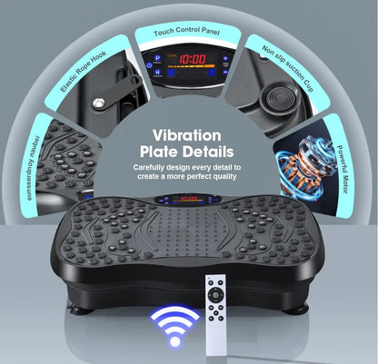 Whole Body Red Vibration Platform with Bluetooth and Remote