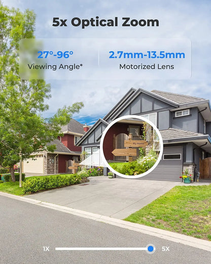 8MP 4K Outdoor Security Camera with 128GB Storage