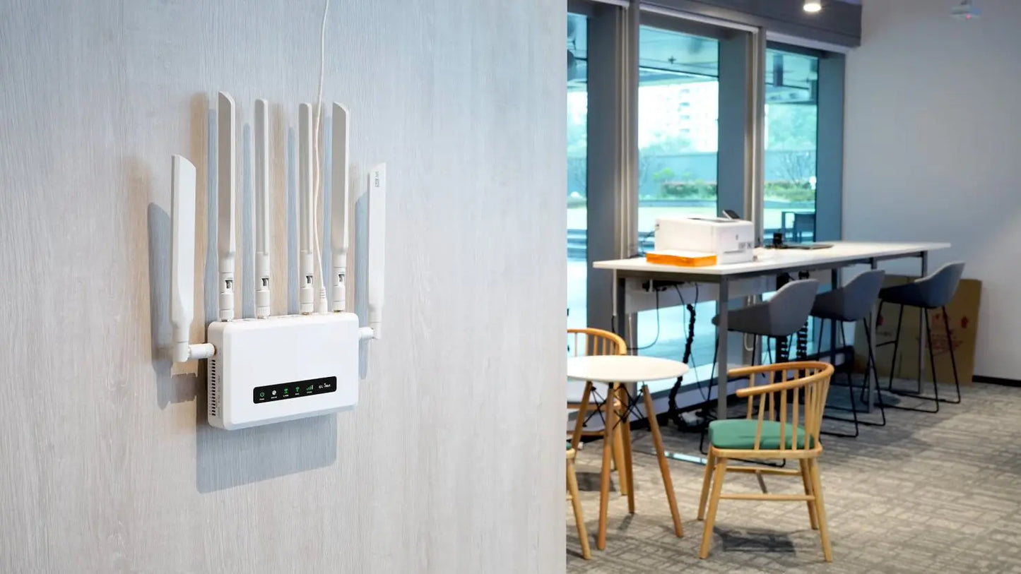 High-Speed 5G Wi-Fi 6 Router with Detachable Antennas