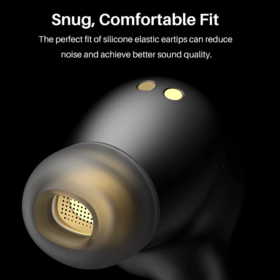 Wireless Bluetooth Earbuds with Hi-Res Sound and ANC