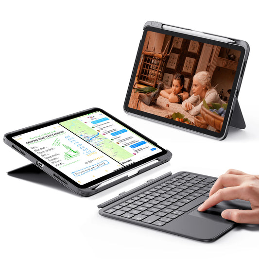 Dark Gray iPad Air 11 Flex Keyboard Cover