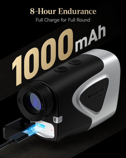 Golf Laser Rangefinder with Slope and Pin Lock