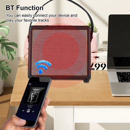30W Portable Guitar Amplifier with Bluetooth and Multi Effects