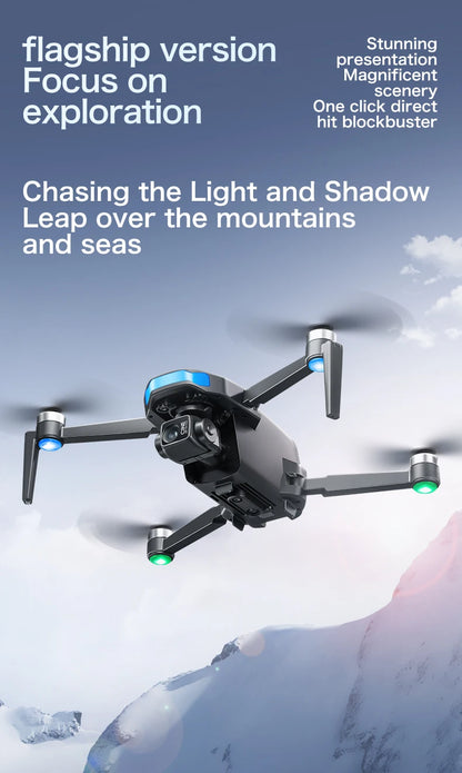 Professional FPV Drone with Large Screen Remote Control