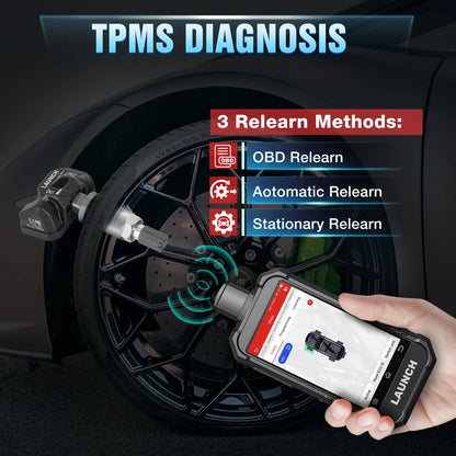 TPMS Sensor Programming Tool 315/433MHz Tire Pressure Scanner