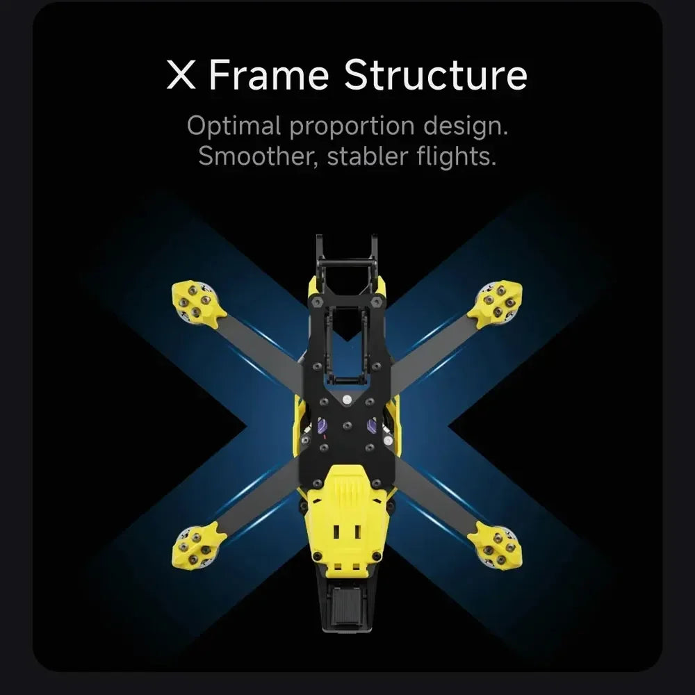ELRS FPV Drone Frame HD VTX Modular Design