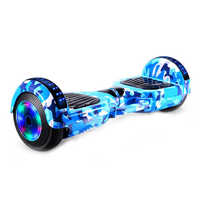 Self Balancing Hoverboard with Bluetooth Speaker LED Blue
