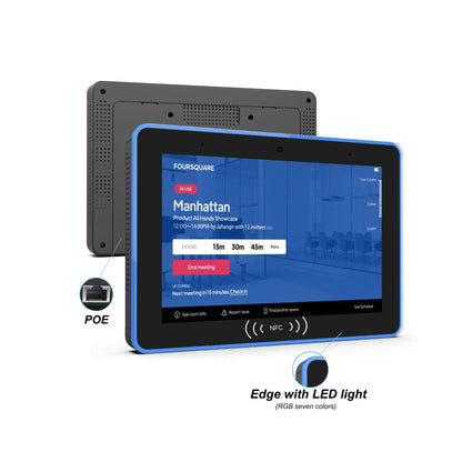 10.1 Inch Smart Meeting Room Tablet POE Touch Screen