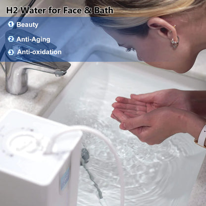 Portable Hydrogen Water Generator 150ml/min H2 Inhalation
