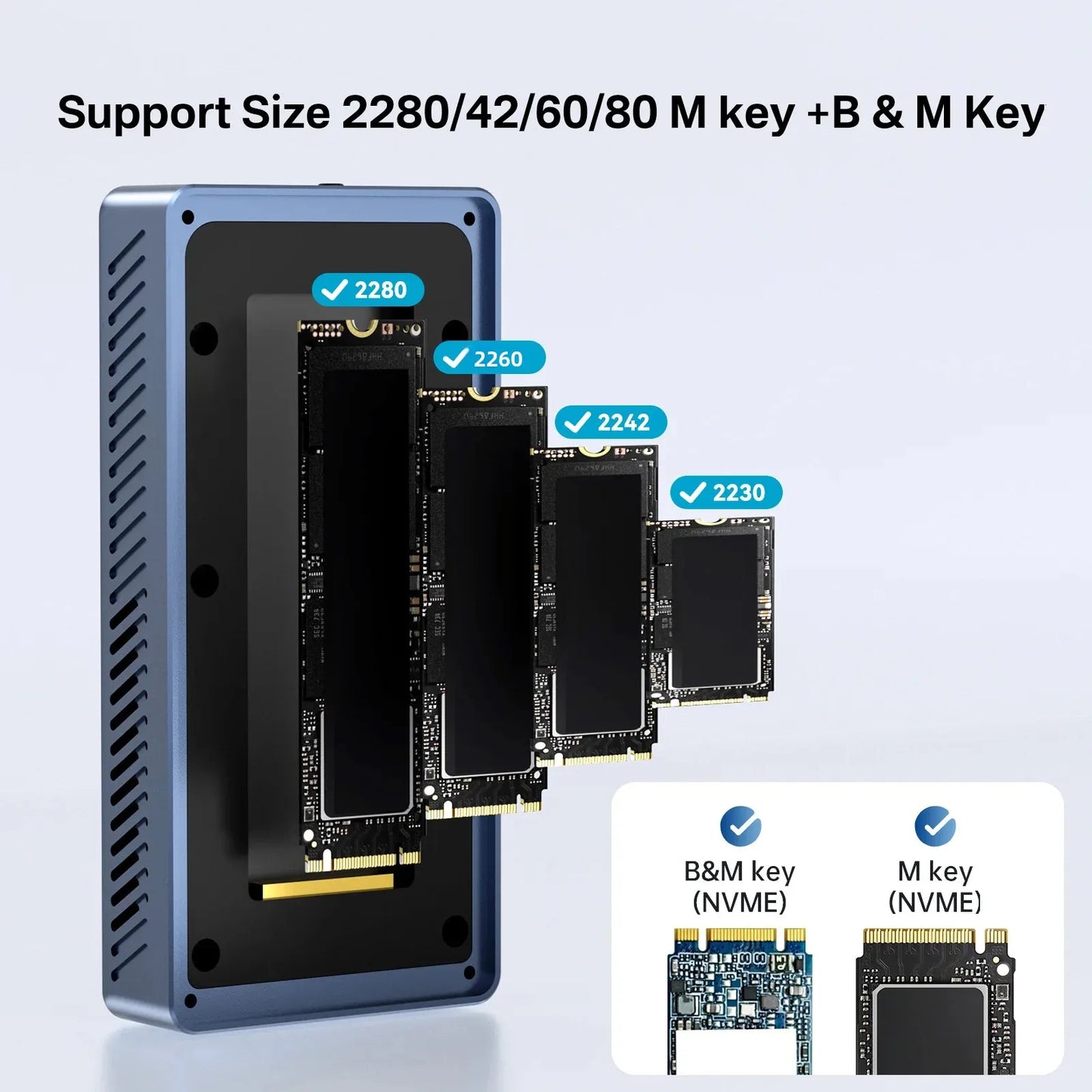 Active Cooled 40Gbps USB4 NVMe Enclosure with Fan