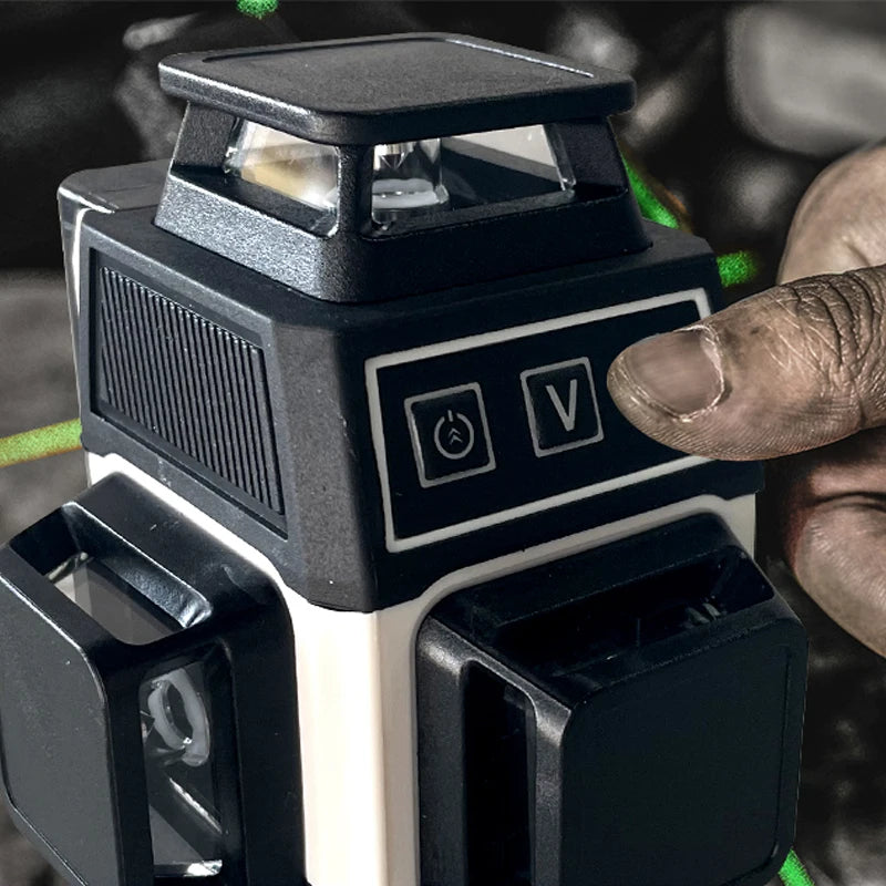 Mini 16-Line 4D Green Laser Level Self-Levelling Horizontal Vertical