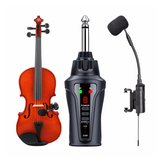 Portable Wireless Violin Microphone for Busking