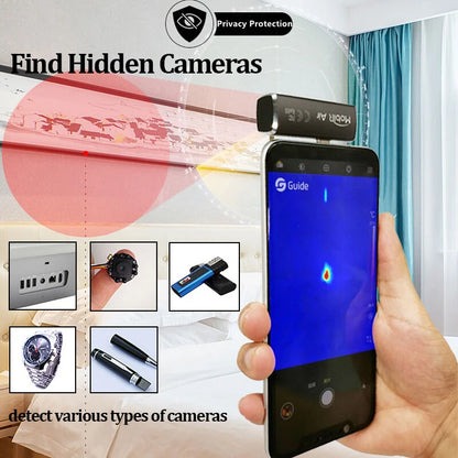 Android Silver Phone Thermal Camera for Heat Mapping