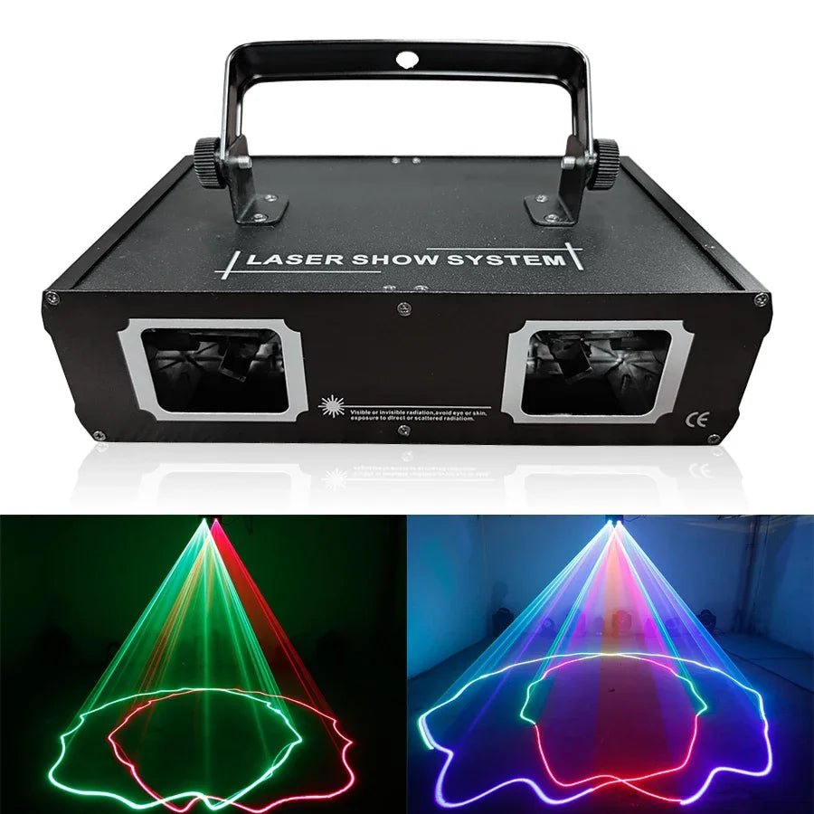 Disco RGB Beam Scanner Light for DJ Wedding Bar