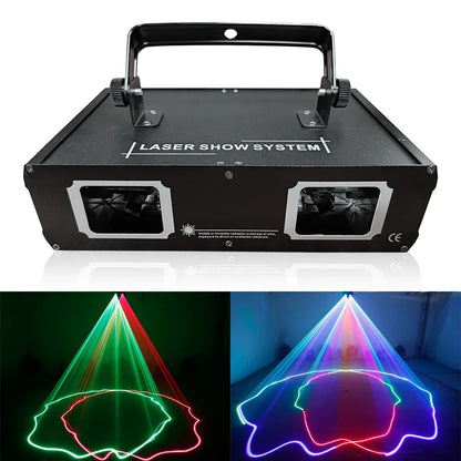 Disco RGB Beam Scanner Light for DJ Wedding Bar