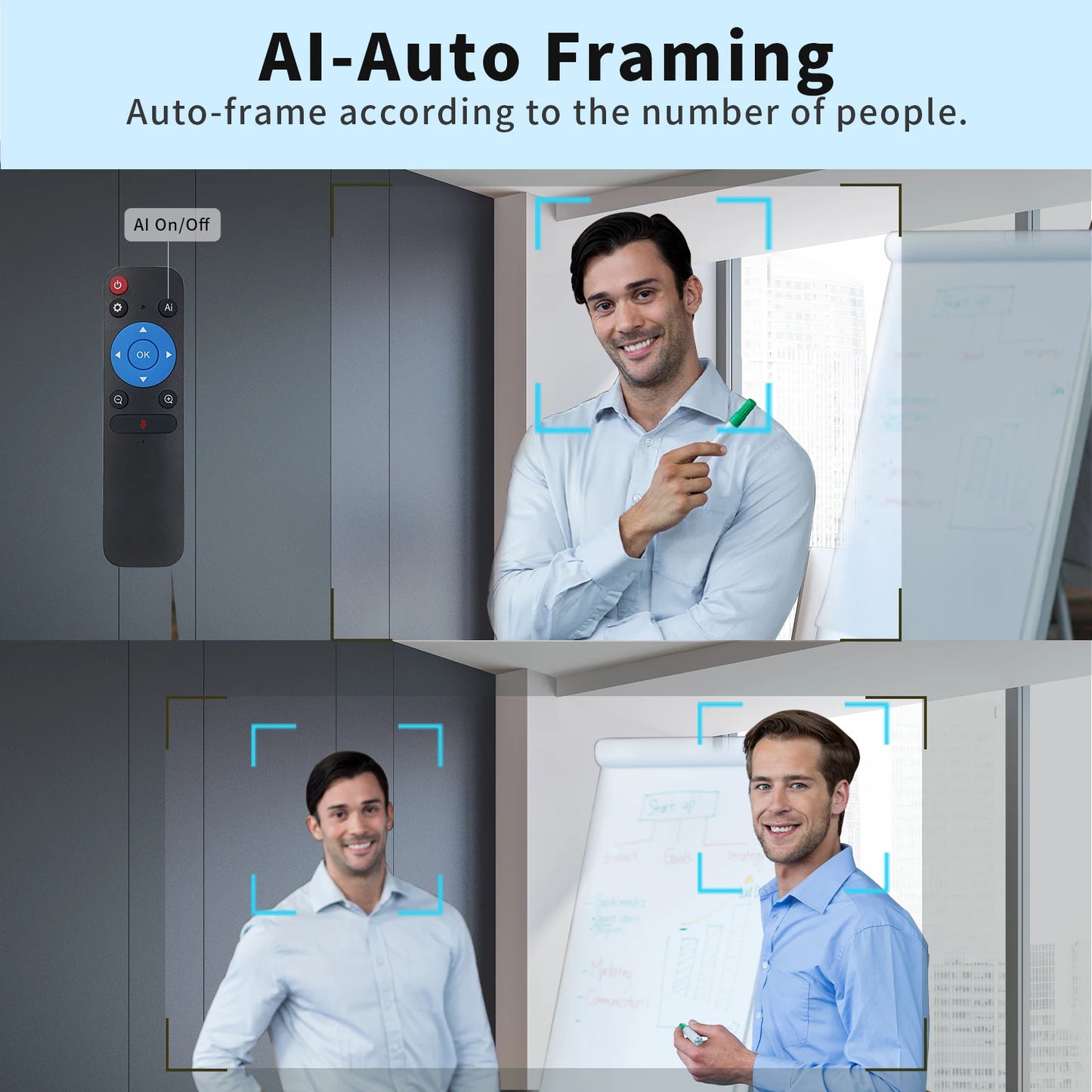 4K Auto-Focus PTZ USB Camera for Live Streaming
