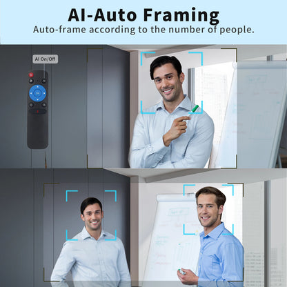 4K Auto-Focus PTZ USB Camera for Live Streaming