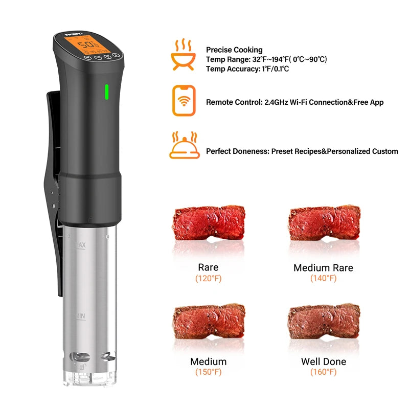 1000W Sous Vide Cooker 15L Immersion Circulator