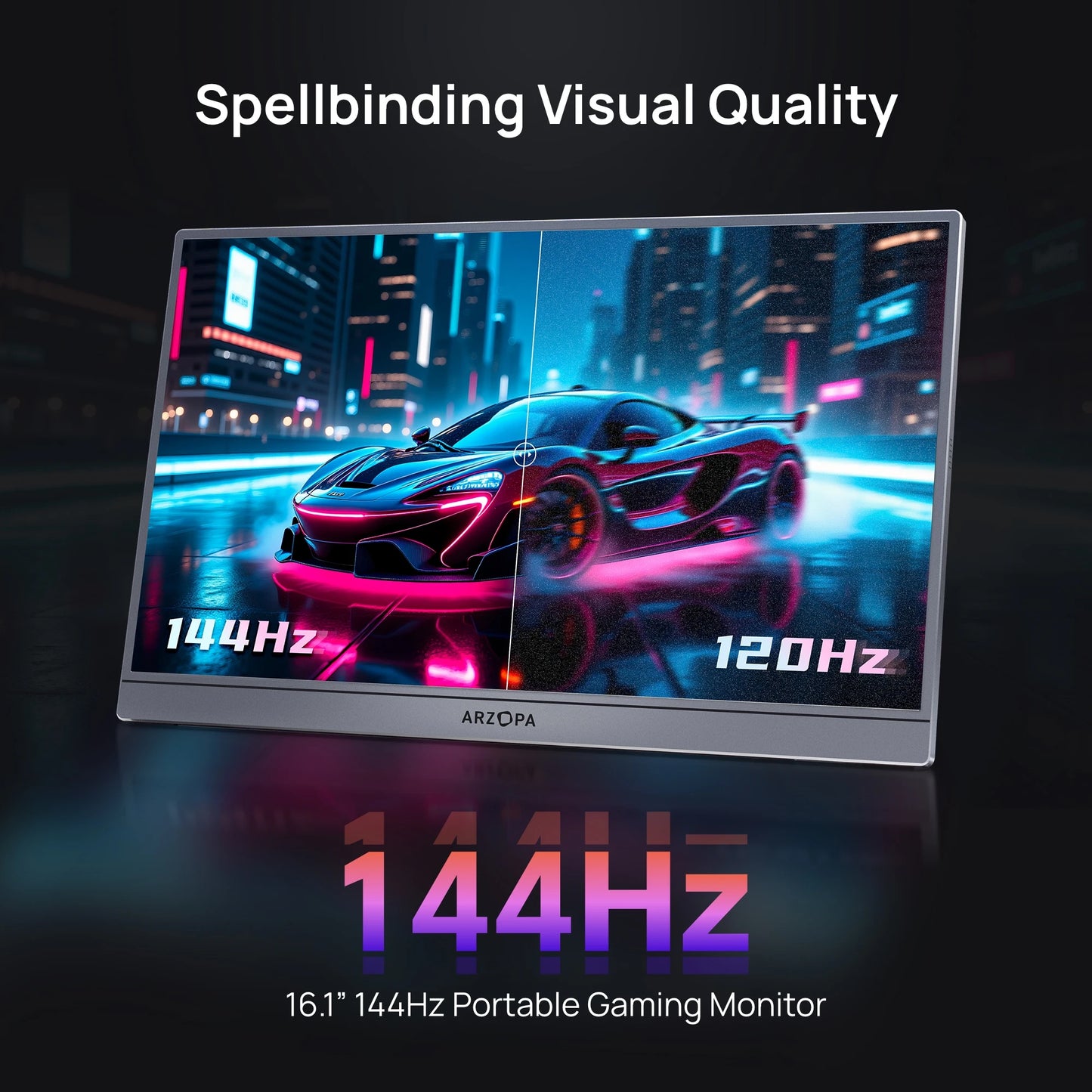 FHD 1080P Portable Monitor 16.1" Type-C HDMI