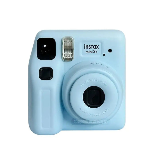 Mini SE Blue Portable Camera with Wrist Strap