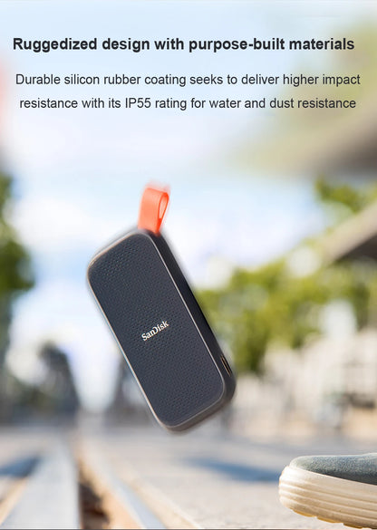 2TB Solid State Drive Portable High Speed Storage