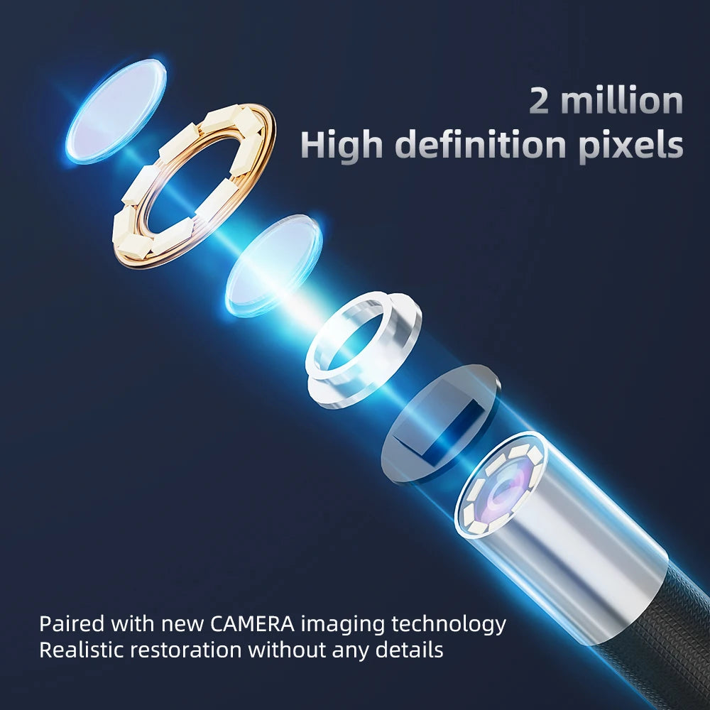 5.5mm Steerable Endoscope Camera with 4.3 Inch Screen