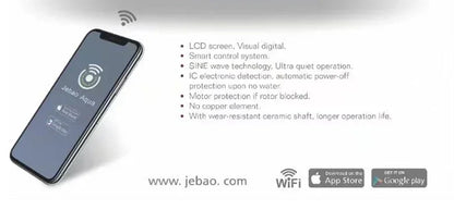 WiFi Enabled 28W Aquarium Pump with Smart LCD Screen