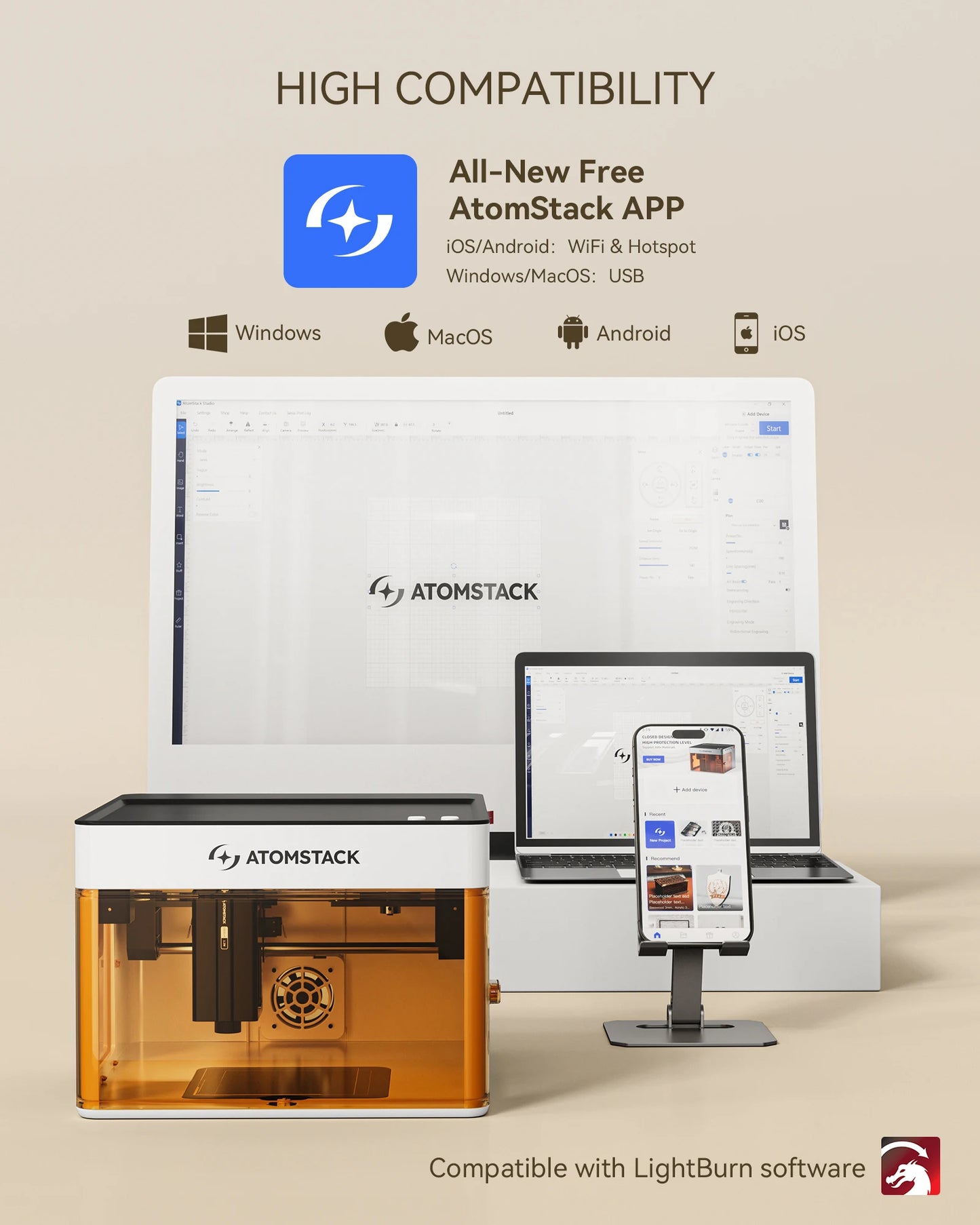 App-Controlled CNC Laser Cutter for Precise DIY Projects