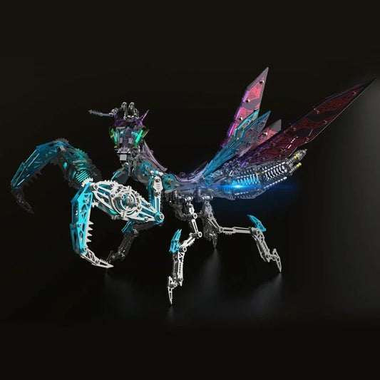 Stainless Steel 3D Mantis Model Puzzle DIY Kit