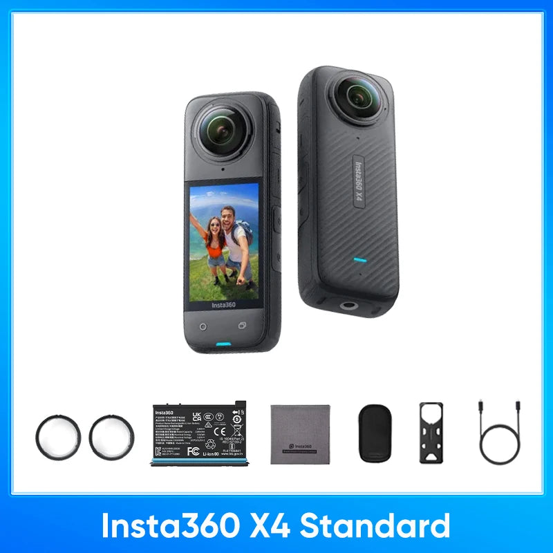 Smart 8K 360° Camera Waterproof Action Cam