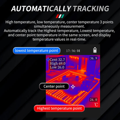Durable Thermal Imaging Camera with Rechargeable Battery