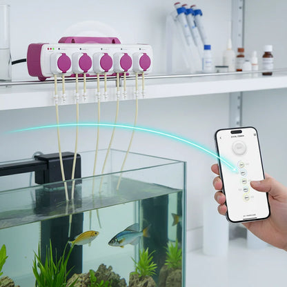 WiFi Bluetooth Aquarium Dosing Pump with App Control