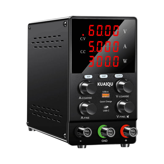 Portable Lab Bench Power Supply 60V 5A Digital Screen